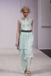 DAVIDOVA show — Belarus Fashion Week by Marko SS2014 (looks: turquoise dress)