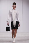 Denis Durand show — Belarus Fashion Week by Marko SS2014 (looks: black and whitecocktail dress, black bag, white ankle boots)
