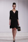 Показ Denis Durand — Belarus Fashion Week by Marko SS2014 (наряди й образи: чорна сукня, чорні туфлі, чорна сумка, чорна коктейльна сукня)