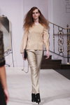 Harydavets&Efremova show — Belarus Fashion Week by Marko SS2014 (looks: grey trousers)