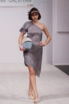 Karina Galstian show — Belarus Fashion Week by Marko SS2014 (looks: grey dress)