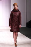 VINT show — Belarus Fashion Week by Marko SS2014 (looks: burgundy coat)