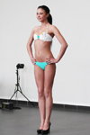 Ina Kanavalava. Casting — Miss Supranational Belarus 2013. Part 1 (looks: white swimsuit)