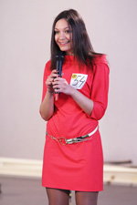 Кастинг — Міс Supranational Білорусь 2013. Частина 2 (наряди й образи: червона сукня, чорні колготки)