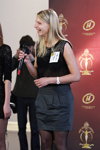 Casting — Miss Supranational Belarus 2013. Part 2 (looks: grey skirt, black tights, blond hair, )