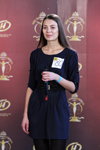 Наталля Лазута. Кастынг на конкурс "Miss Supranational Беларусь 2013": субяседванне. Частка 3 (нарады і вобразы: сіняя сукенка міні)
