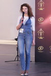 Кастинг на конкурс "Miss Supranational Білорусь 2013": співбесіда. Частина 3 (наряди й образи: джинсовий сіній комбінезон)