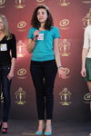 Casting — Miss Supranational Belarus 2013. Part 3 (looks: turquoise top, black trousers)