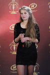 Кастинг на конкурс "Miss Supranational Беларусь 2013": собеседование. Часть 3 (наряды и образы: чёрное платье мини, чёрные прозрачные колготки)
