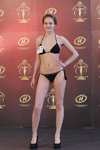 Casting w strojach kąpielowych — Miss Supranational Belarus 2013. Część 4 (ubrania i obraz: strój kąpielowy czarny, półbuty czarne)