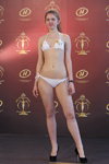 Casting w strojach kąpielowych — Miss Supranational Belarus 2013. Część 4 (ubrania i obraz: strój kąpielowy biały)