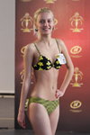 Casting w strojach kąpielowych — Miss Supranational Belarus 2013. Część 4 (ubrania i obraz: strój kąpielowy pasiasty)