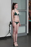 Swimsuits photoshoot — Miss Supranational Belarus 2013. Part 5 (looks: green swimsuit)