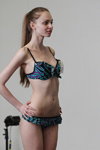 Swimsuits photoshoot — Miss Supranational Belarus 2013. Part 5 (looks: multicolored swimsuit)