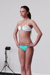 Ina Kanavalava. Swimsuits photoshoot — Miss Supranational Belarus 2013. Part 5 (looks: white swimsuit)