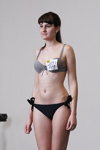 Swimsuits photoshoot — Miss Supranational Belarus 2013. Part 5 (looks: grey swimsuit)