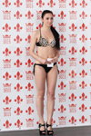 Casting — Miss Minsk 2013 (looks: black swimsuit with ties)