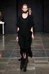 Pokaz BARBARA I GONGINI — Copenhagen Fashion Week SS14 (ubrania i obraz: sukienka czarna)