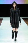 Pokaz Bibi Chemnitz — Copenhagen Fashion Week AW13/14 (ubrania i obraz: podkolanówki czarne)