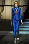 Desfile de By Malene Birger — Copenhagen Fashion Week AW13/14 (looks: traje de pantalón azul)