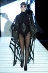 Pokaz Ecco — Copenhagen Fashion Week AW13/14 (ubrania i obraz: body czarne, rajstopy czarne)