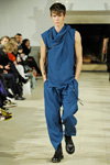 Pokaz Jean//phillip — Copenhagen Fashion Week AW13/14 (ubrania i obraz: kostium niebieski)