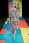 Pokaz Marimekko — Copenhagen Fashion Week SS14 (ubrania i obraz: półbuty turkusowe)