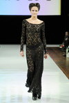 Показ Sofifi — Copenhagen Fashion Week AW13/14 (наряды и образы: чёрное кружевное вечернее платье)