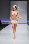 Intima Signature Show show — CPM SS14 (looks: white flowerfloral swimsuit, Sunglasses)