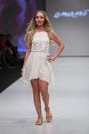 Intima Signature Show show — CPM SS14 (looks: white dress, nude sandals)