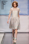 Fabric Fancy show — DnN SPbFW ss14 (looks: turquoise sandals)