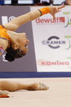 Dailen Cutiño Areas — Weltcup 2013 (Looks: orange Gymnastikanzug)