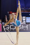 Ekaterina Volkova. Ekaterina Volkova — World Cup 2013 (looks: sky blue leotard)