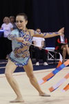 Silvia Miteva, Kristina Tasheva — Puchar Świata 2013 (ubrania i obraz: trykot gimnastyczny błękitny)