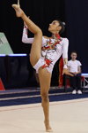 Carolina Rodriguez, Andrea Pozo Chamorro — Weltcup 2013 (Looks: weißer Gymnastikanzug)