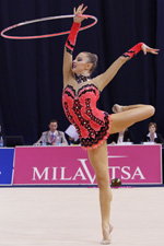 Melitina Staniouta. Melitina Staniouta — Weltcup 2013