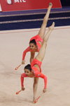 Übung mit den Keulen. Aserbaidschan — Weltcup 2013