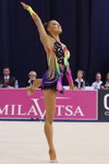 Valeriya Pischelina. Übung mit den Keulen. Weißrussland — Weltcup 2013