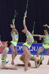 Group competition. Brazil — World Cup 2013 (looks: lime leotard)