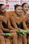 Übung mit den Keulen. Volksrepublik China — Weltcup 2013