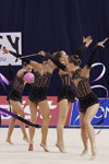 Group competition. Poland — World Cup 2013 (looks: black leotard)