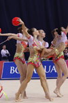 Übung mit den Keulen. Russland — Weltcup 2013