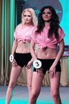 Полуфинал конкурса "Фотомодель" (наряды и образы: чёрные шорты, розовый топ; персона: Вероника Чачина)