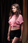 Margarita Bukshta. Fotomodel. FotoART 2013 (looks: black shorts, pink top)