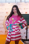 Extreme Intimo show — Lingerie-Expo 2013 (looks: striped bathrobe)