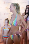 Extreme Intimo show — Lingerie-Expo 2013 (looks: blond hair, horsetail (hairstyle))