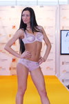 Felina show — Lingerie-Expo 2013 (looks: pink bra, pink briefs)