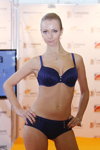 Felina show — Lingerie-Expo 2013 (looks: blue bra, blue briefs)