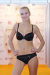 Felina show — Lingerie-Expo 2013 (looks: black bra, black briefs)