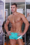 Pantelemone show — Lingerie-Expo 2013 (looks: turquoise underpants)